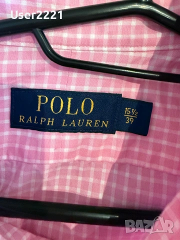 Чисто нова оригинална мъжка риза Polo Ralph Lauren L размер, снимка 3 - Тениски - 54574208