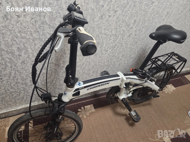 Електрически сгъваем велосипед CHRISSON EF2