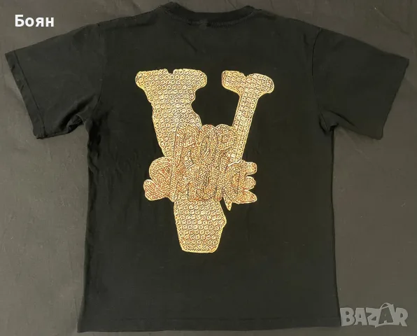 VLONE x Pop Smoke оригинална тениска – S размер, снимка 2 - Тениски - 55632731