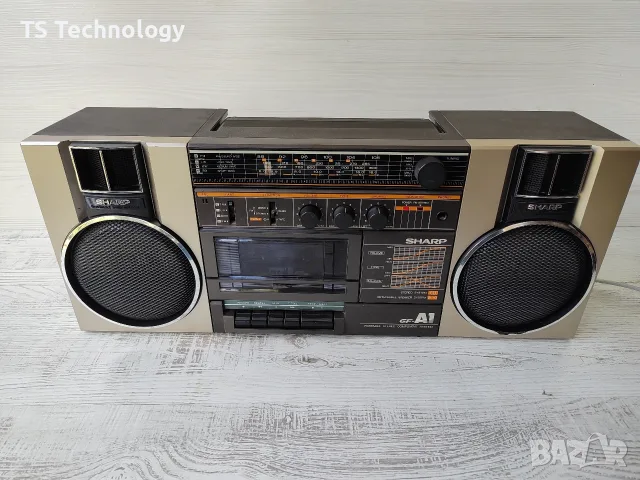 Ретро Касетофон SHARP GF-A1 (Boombox) – Безупречно Състояние / Колекционерски