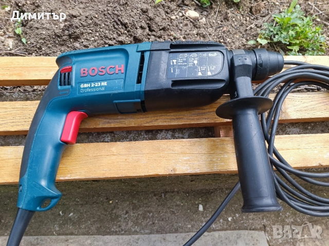 Bosch GBH 2-23 RE перфоратор, 650 W, 2.5 J, снимка 5 - Перфоратори - 54672896