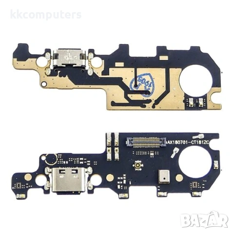 Конектор зареждане за XIAOMI Mi Max 3 (USB Type-C) на платка с микрофон и компоненти