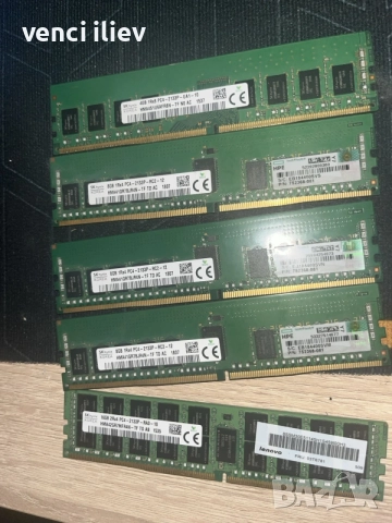 Skhynix ddr4 8 и 16 gb ram 2133 ecc