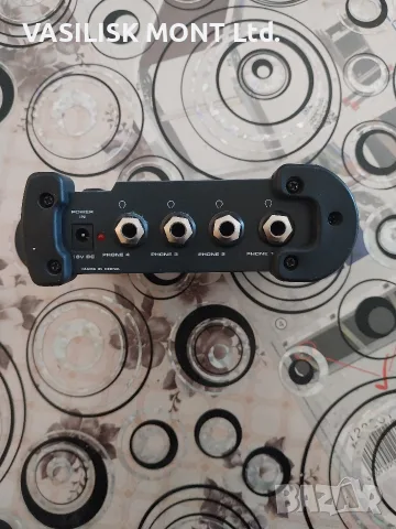 Samson S•amp stereo headphone AMP 4 канален, снимка 4 - Ресийвъри, усилватели, смесителни пултове - 55419146