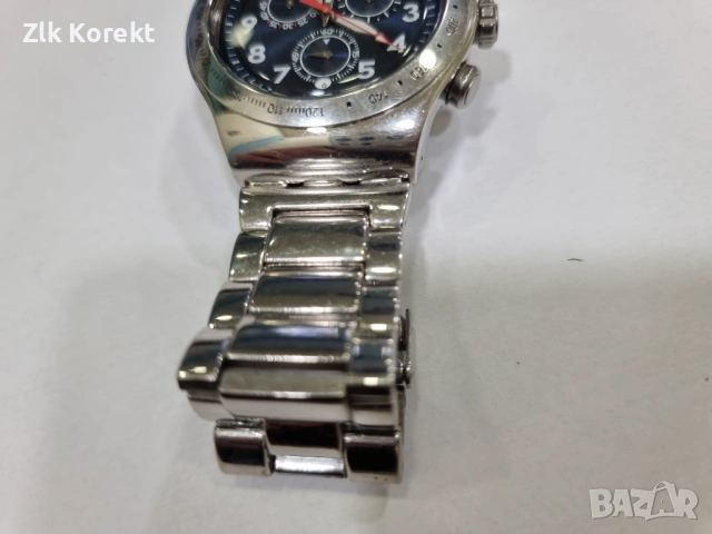 Часовник Swatch Irony Blue Maximus, снимка 4 - Мъжки - 54856385