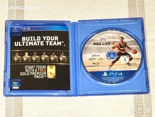 Ps4 NBA LIVE 15 видеоигра диск, снимка 2 - Игри за PlayStation - 54581530