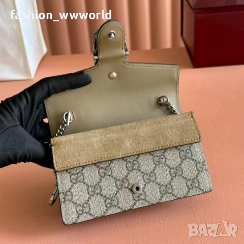 налична чанта Gucci мини 16.5см реплика , снимка 7 - Чанти - 55180607
