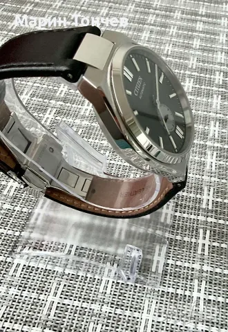 Citizen Tsuyosa Small Second Gray NK5010-01H, снимка 5 - Мъжки - 55316621
