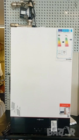 Нов ! Газов котел двуконтурен за единичен комин Viessmann Vitodens 100 W 24 Kw