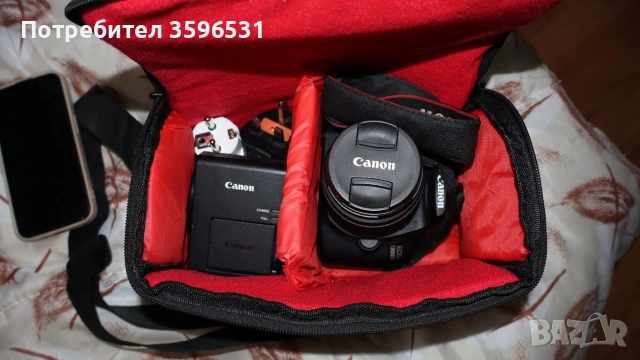Canon eos 1300d, снимка 5 - Фотоапарати - 55003332