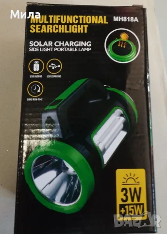 Фенер нов usb зарядно