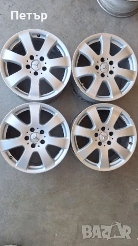 ОРИГИНАЛНИ АЛУМИНИЕВИ ДЖАНТИ МЕРЦЕДЕС МЛ W164 -5x112х66.6-17цола