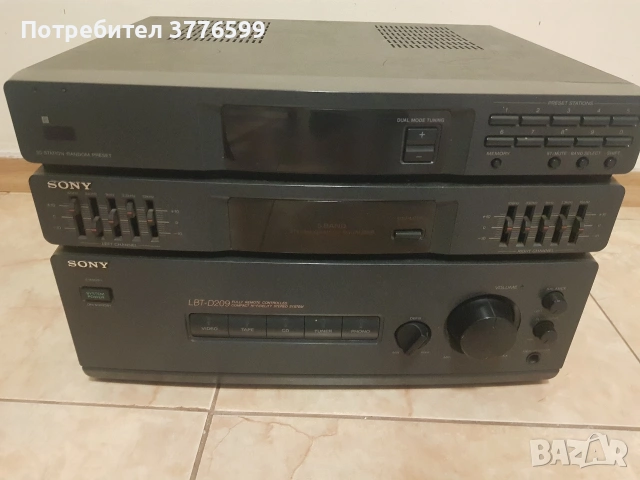 Hi-Fi стерео система SONY