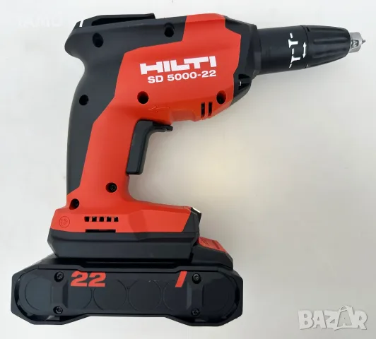 Hilti SD 5000-22 Nuron - Нов Безчетков винтоверт за гипсокартон 2x22V 4.0Ah 2025г., снимка 5 - Винтоверти - 55408255
