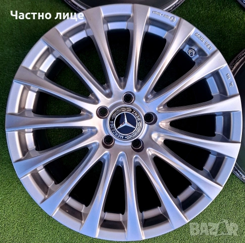 Продавам 4бр 18-ки джанти за Мерцедес GLC,W203,W204, W205,W211,212,W213,, снимка 2 - Гуми и джанти - 54997391
