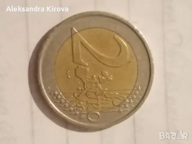монета от 2 евро , снимка 2 - Други ценни предмети - 55590408