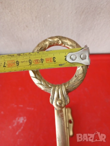 Винтидж месингова закачалка, снимка 2 - Антикварни и старинни предмети - 54243110