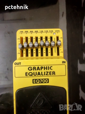 Behringer EQ700 Graphic Equalizer – 7-лентов китарен еквалайзер