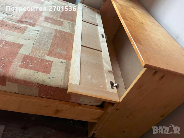 Продавам спалня с ракла и матрак, снимка 4 - Спални и легла - 54365865