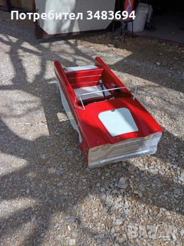Ретро детска количка с педали. Нева, снимка 4 - Колекции - 54046890