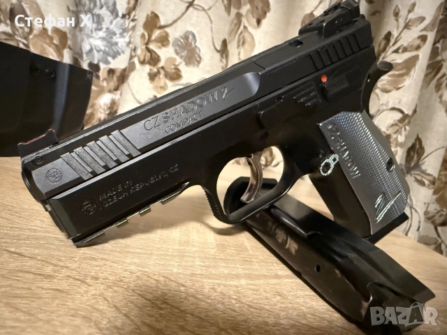 Боен пистолет CZ Shadow 2 Compact, снимка 6 - Бойно оръжие - 54393190