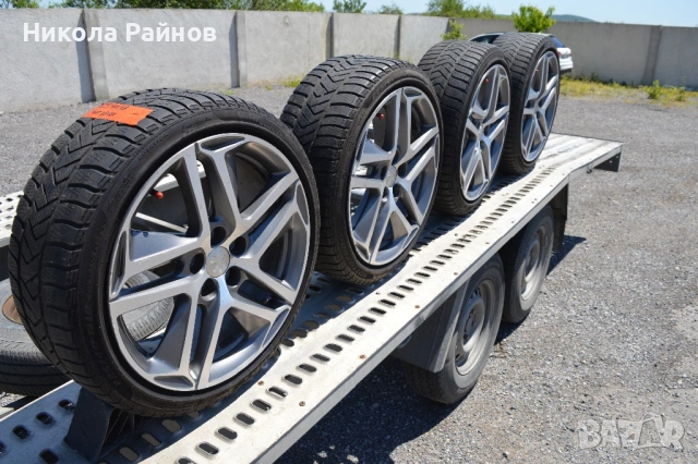 Оригинални джанти за Пежо 308 GT Line 18цола с гуми, снимка 3 - Гуми и джанти - 54720220