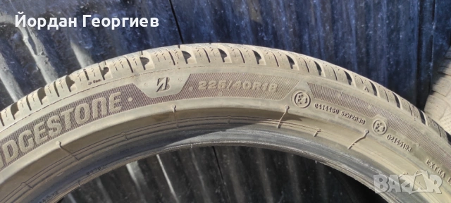 Зимни гуми Bridgestone 225/40/18, снимка 4 - Гуми и джанти - 54246398