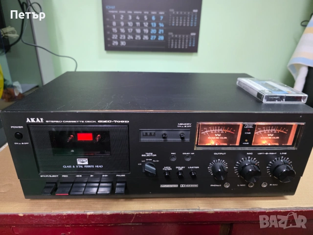 Продавам японски дек AKAI GXC-709D., снимка 3 - Декове - 54795501