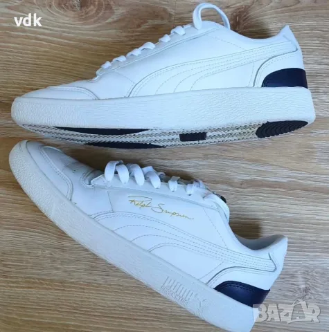 100% Оригинални мъжки маратонки от естествена кожа PUMA - RALPH SAMPSON!  , снимка 2 - Маратонки - 55439895