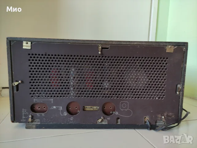 Дървено радио Philips 614B, 1940/1941 г., снимка 6 - Други ценни предмети - 55340867