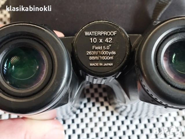 ТОП Ловен Японски Бинокъл-Opticron waterproof 10x42, снимка 2 - Екипировка - 54939936