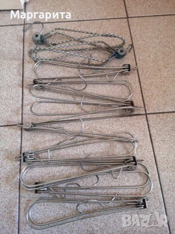 метални ретро закачалки