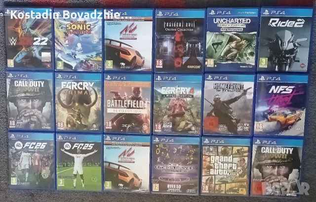 PlayStation 4 игри