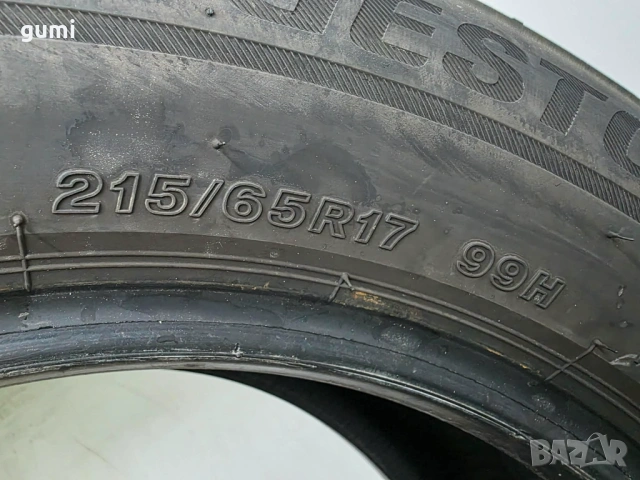 1бр зимна гума 215/65/17 BRIDGESTONE L05724 , снимка 3 - Гуми и джанти - 54640263