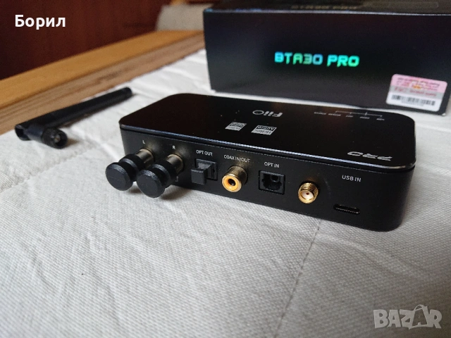 Продавам FiiO Portable DAC BT Transceiver BTA30 PRO, снимка 3 - Други - 54463610