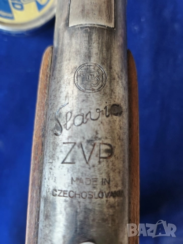 въздушна пушка CZ -Чехия SLAVIA 625,cal.4,5 mm,неизползвана+10 кутийки чашки и пистолет Slavia ZVP, снимка 10 - Въздушно оръжие - 52902789