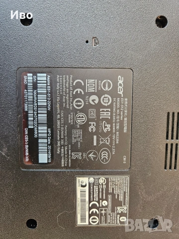 Лаптоп Acer ES1 512 4GB Ram 500GB HDD, снимка 7 - Лаптопи за дома - 54503261