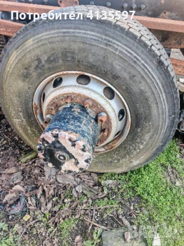 3 бр. мостове за MAN 6x6 + раздатъчна кутия – 18 000 км, снимка 3 - Части - 54121470