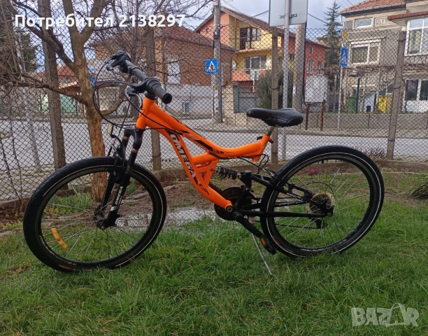 Велосипед. Непукаеми гуми 24".