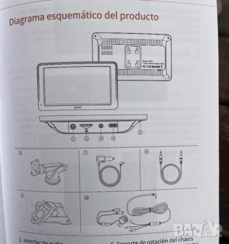 CarPlay Android Auto Monitor , снимка 3 - Плейъри, домашно кино, прожектори - 54093124
