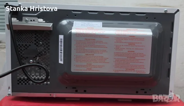 Микровълнова печка Panasonic 20L., снимка 8 - Микровълнови - 55563177
