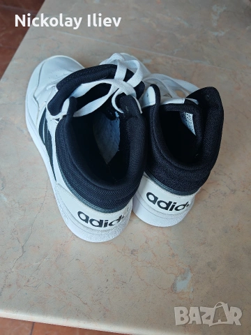 Мъжки маратонки Adidas Hoops 3.0 Mid размер 42 2/3, снимка 2 - Маратонки - 54988089