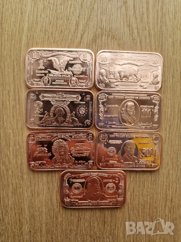 💵 1 oz медна монета – 999 медно кюлче copper coin copper bar, снимка 8 - Нумизматика и бонистика - 54685334