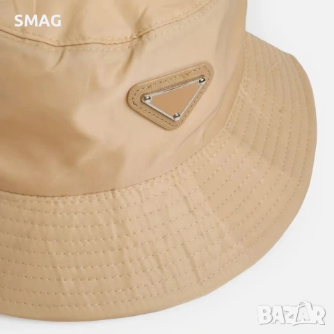 Дамска bucket шапка бежова_1261528, снимка 2 - Шапки - 54904928