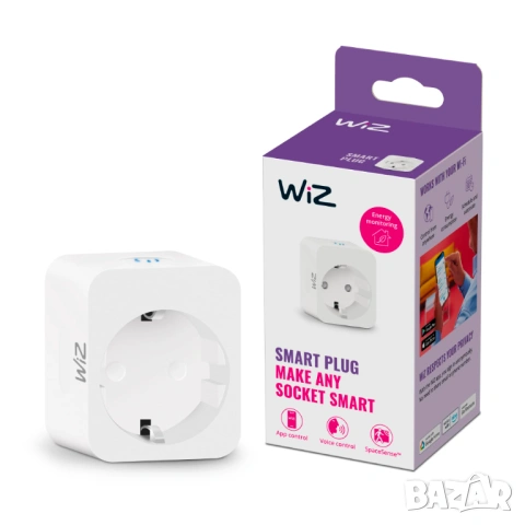 НОВ СМАРТ КОНТАКТ WIZ Philips Smart Plug