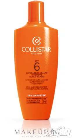 Слънцезащитен лосион за бърз тен Collistar Ultra Rapid Supertanning Treatment SPF 6