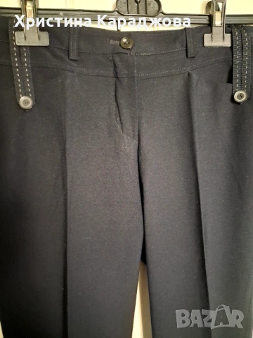 Дамски тъмно- син панталон