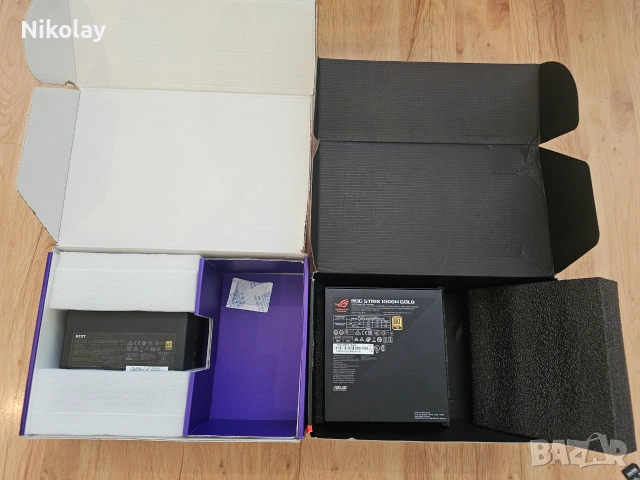 Захранвания NZXT C1200GOLD и Rog Strix 1000W, снимка 2 - Захранвания и кутии - 54999106