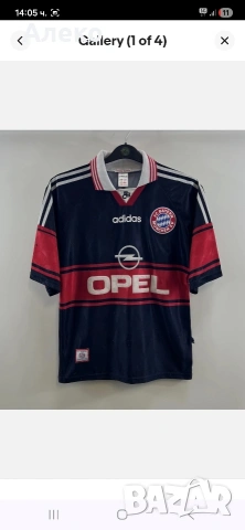 Adidas BAYERN MUNCHEN ретро футболна тениска 2XL размер. , снимка 2 - Футбол - 54400052