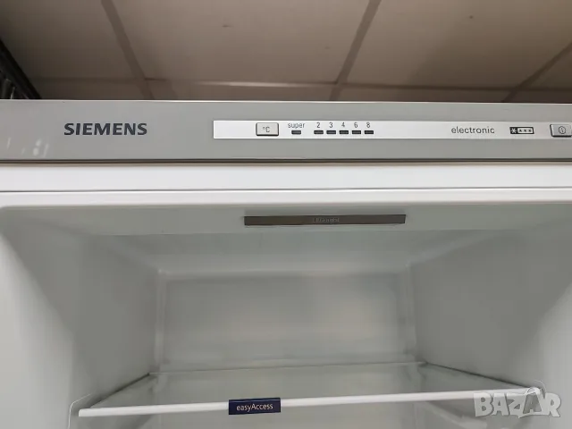 Иноксов комбиниран хладилник с фризер Сименс Siemens A +++ 2 години гаранция! , снимка 7 - Хладилници - 55328994